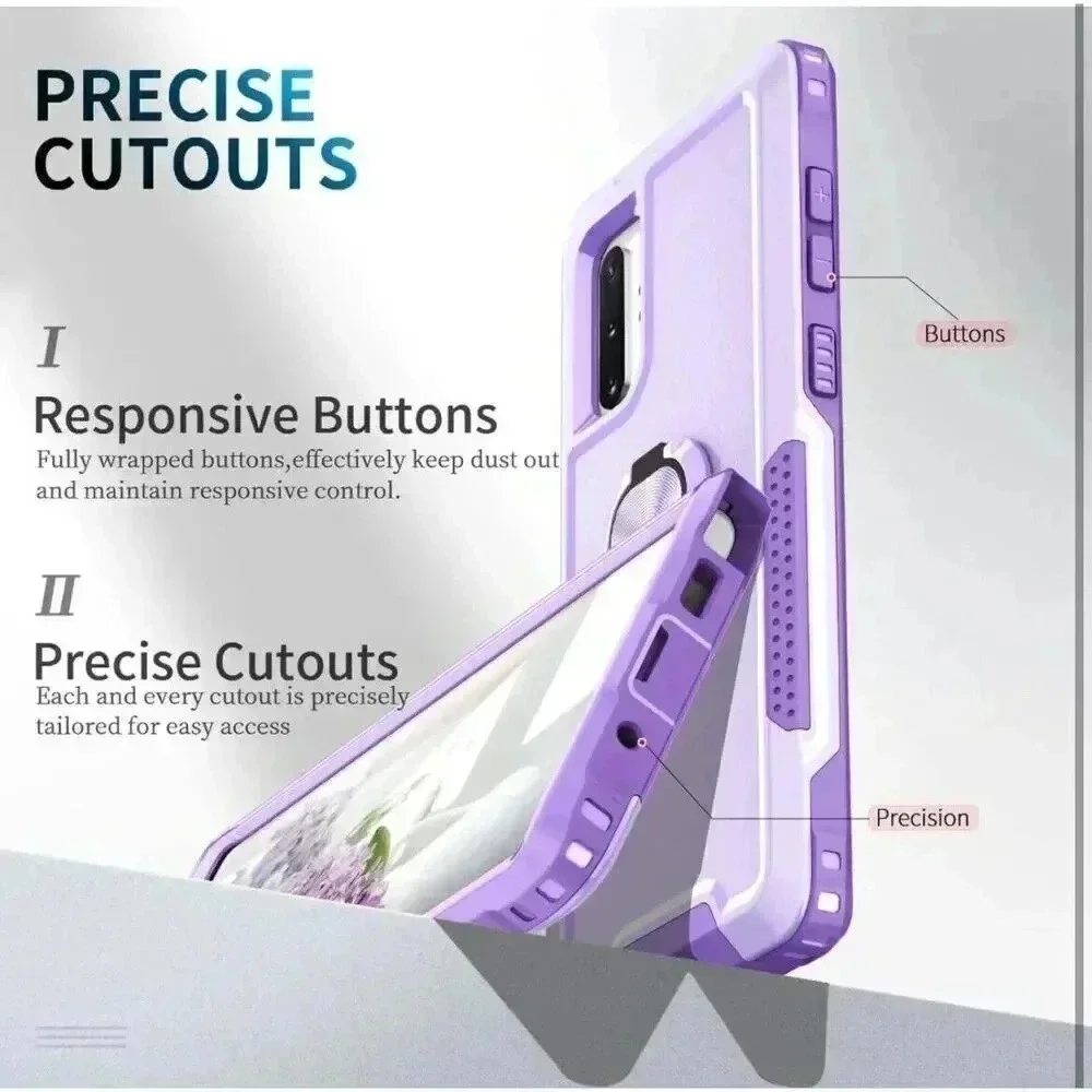 Hybrid Silicone Shockproof Cover for Samsung Galaxy Note 10 Plus Note10+ 5G 6.8”